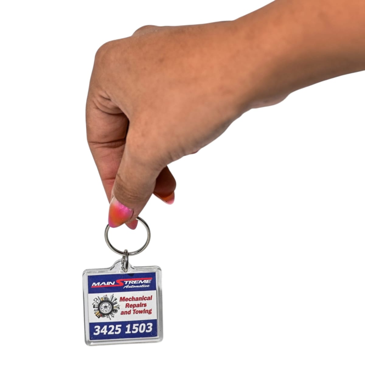 Square Acrylic Keychain