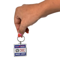 Square Acrylic Keychain