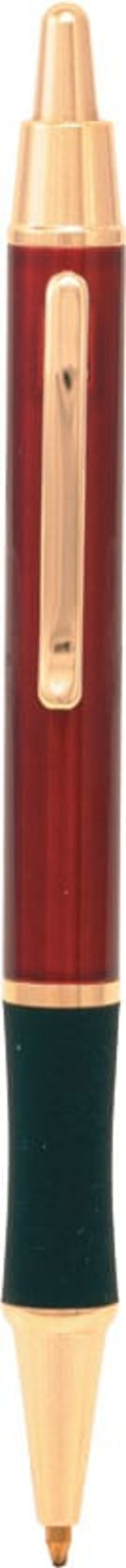 Pen Metal push button with rubber grip Cambridge