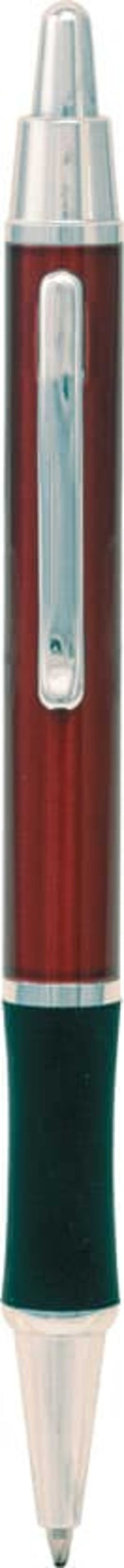 Pen Metal push button with rubber grip Cambridge