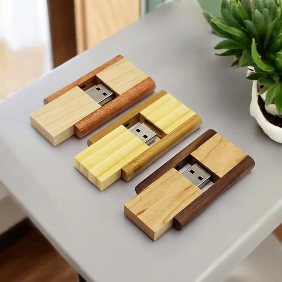 Wooden USB Box