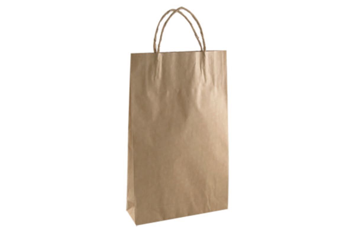 Baby Standard Brown Kraft Paper Bag Printed
