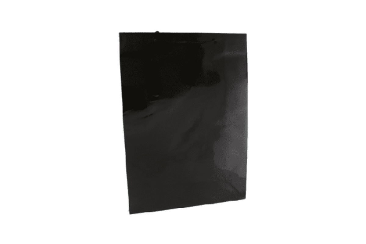 Medium Black Gloss Laminated Paper Bag