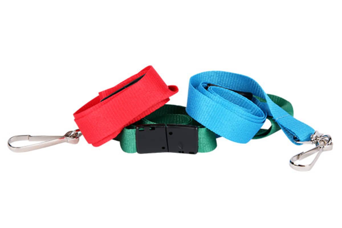 Gemini 15mm Plain Polyester with Swivel Hook and Breakaway