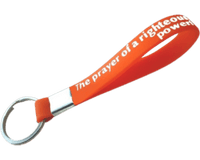 Silicone Key Tag 1 Colour Print INDENT