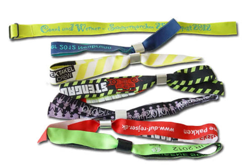 Woven Fabric Wristband 15mm Wide