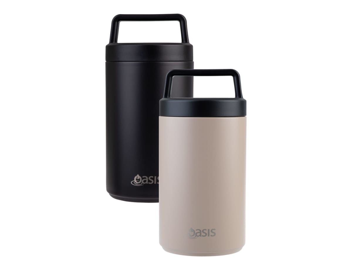 Oasis 700ml Vacuum Food Flask with Spoon