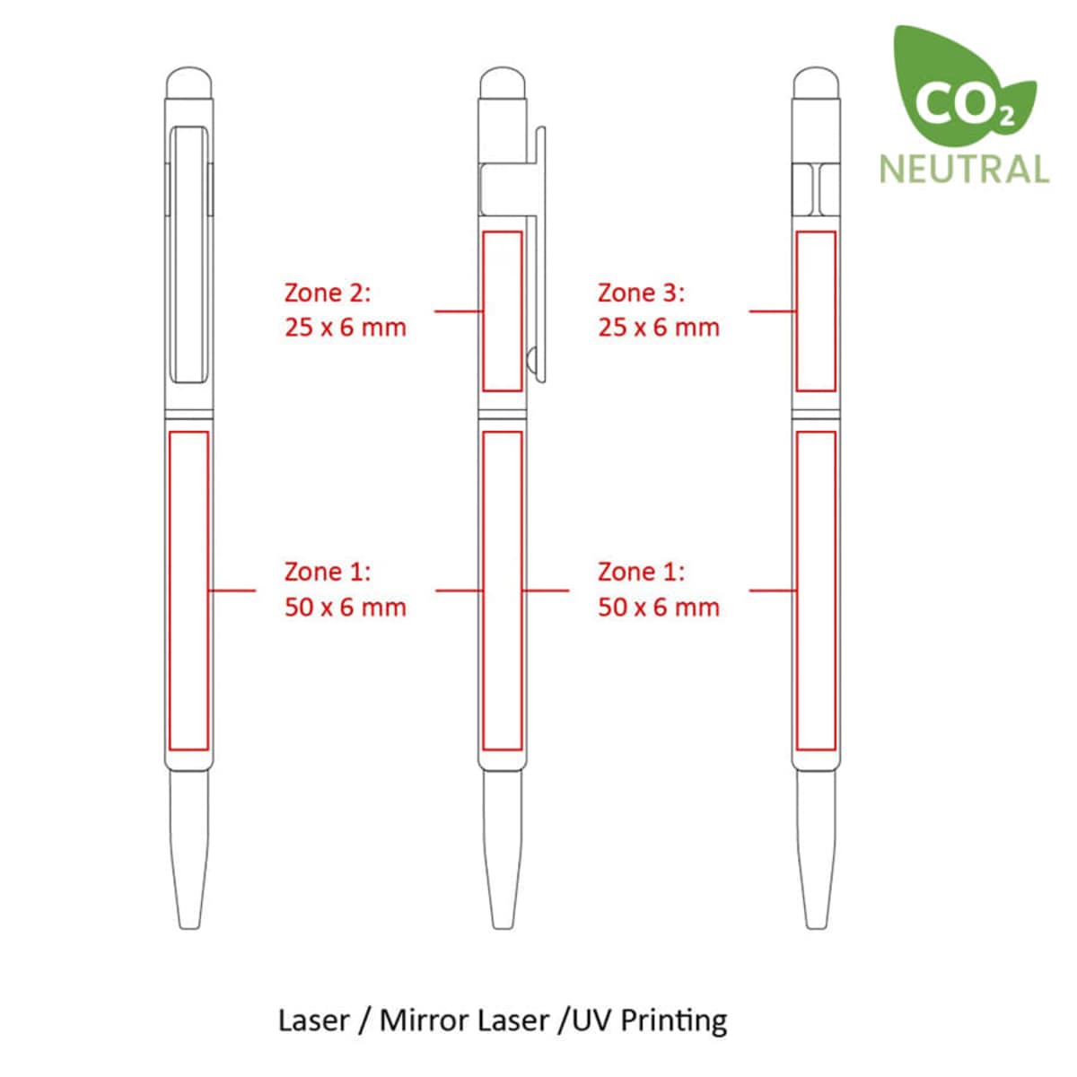 Hex Stylus Pen (Thin)