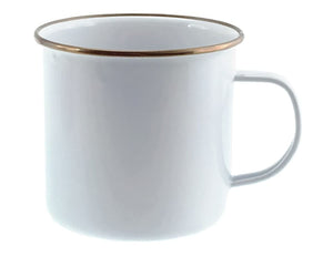 Falcon Enamel 500ml 9cm Rimmed Mug