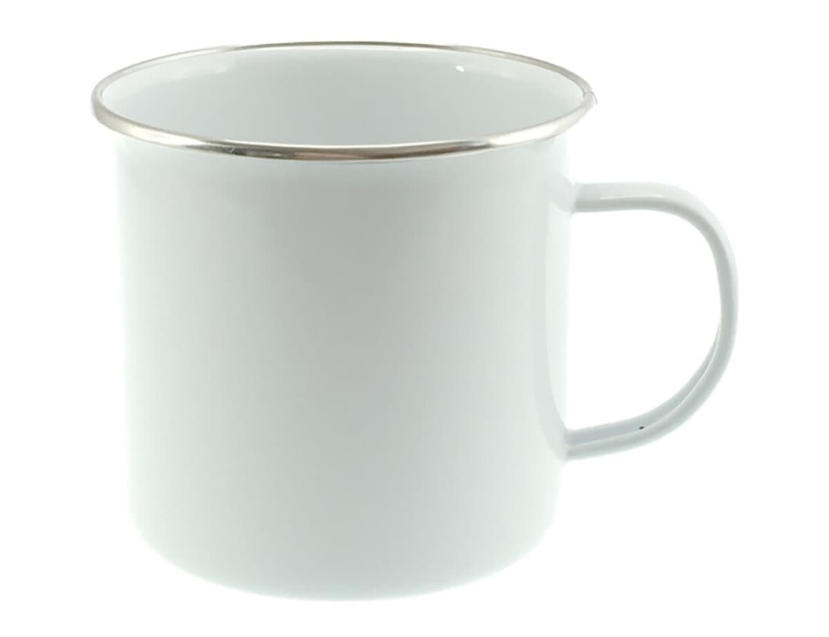 Falcon Enamel 500ml 9cm Rimmed Mug