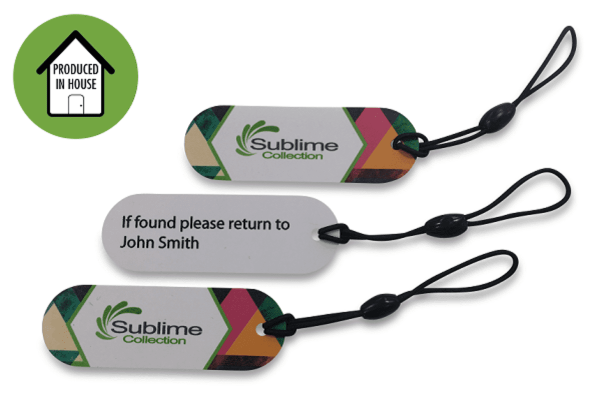 Digital Print Key Tag Rectangle Matt Finish Double Side