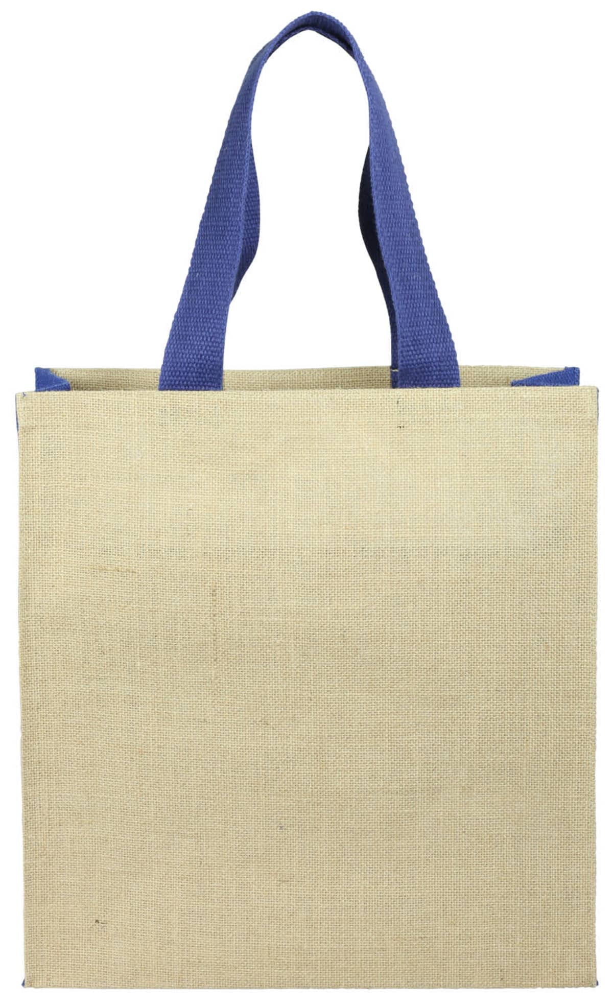 Jute panelled carry-all