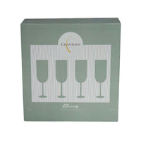 Atticus Ribbed Champagne Glasses