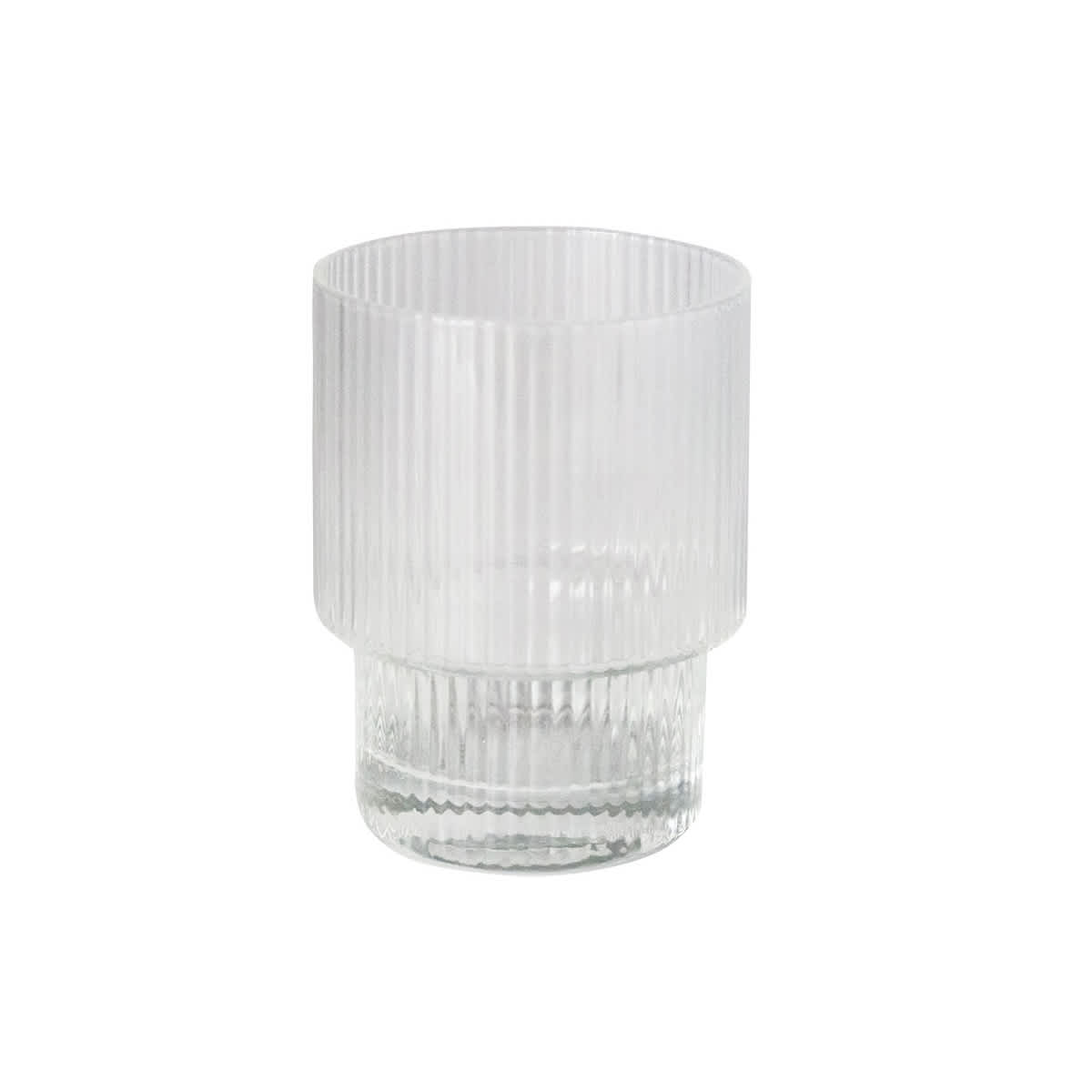 Linnea Ribbed Glass Tumbler