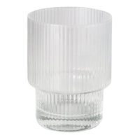 Linnea Ribbed Glass Tumbler