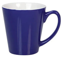 Coffee mug 300ml conical shape 2 tone