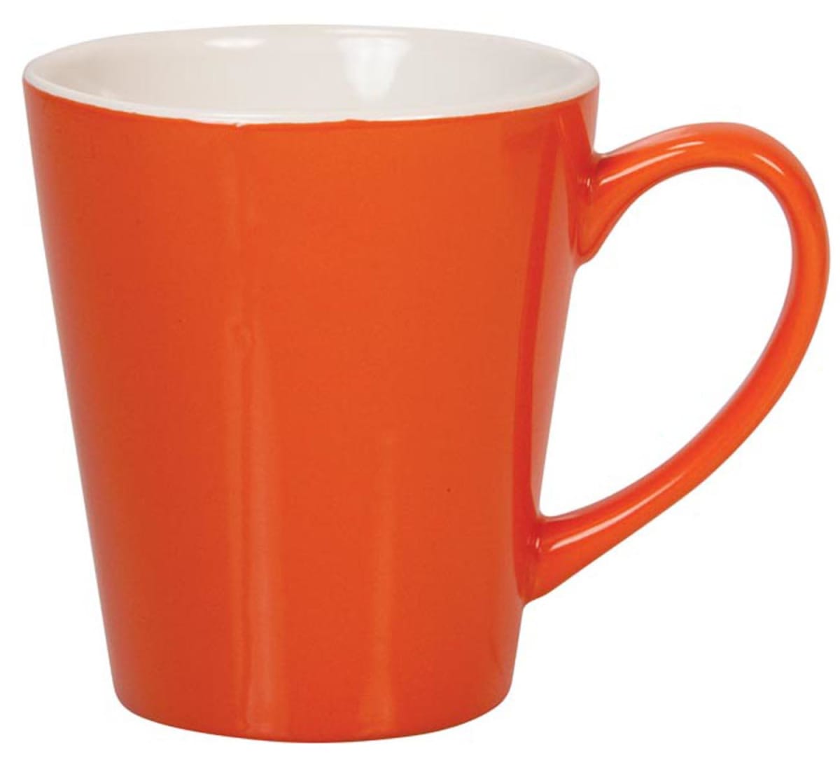Coffee mug 300ml conical shape 2 tone