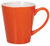 Coffee mug 300ml conical shape 2 tone