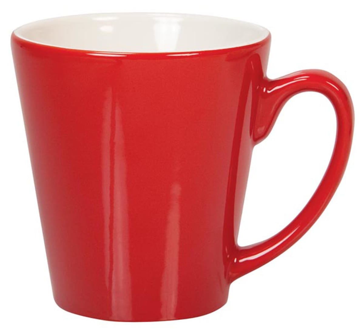 Coffee mug 300ml conical shape 2 tone