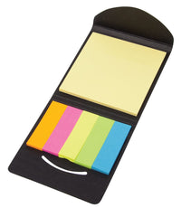 Sticky note pad and flag set