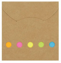 Sticky note pad and flag set