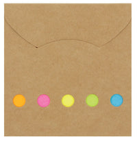 Sticky note pad and flag set