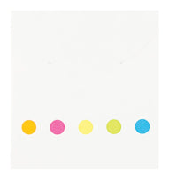 Sticky note pad and flag set