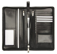 Passport wallet leather look