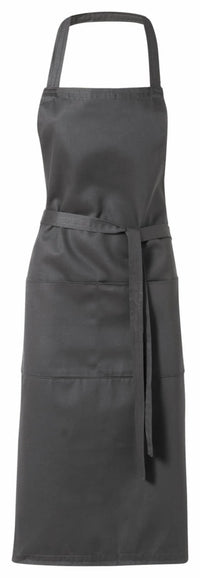 Apron large size with front pocket adjustable waist strap