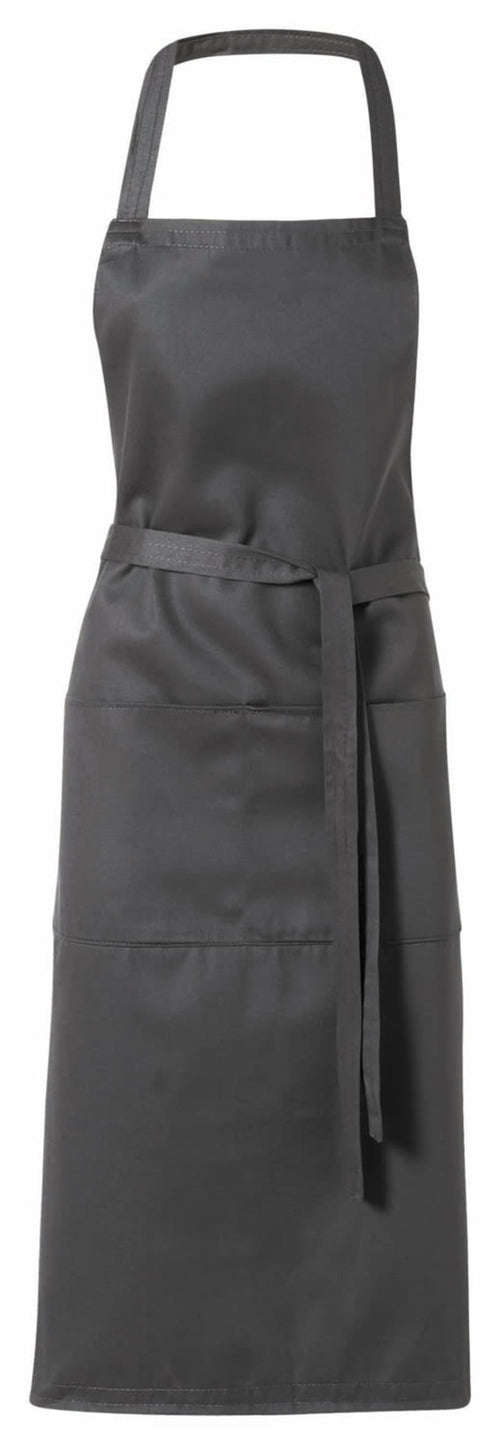 Apron large size with front pocket adjustable waist strap