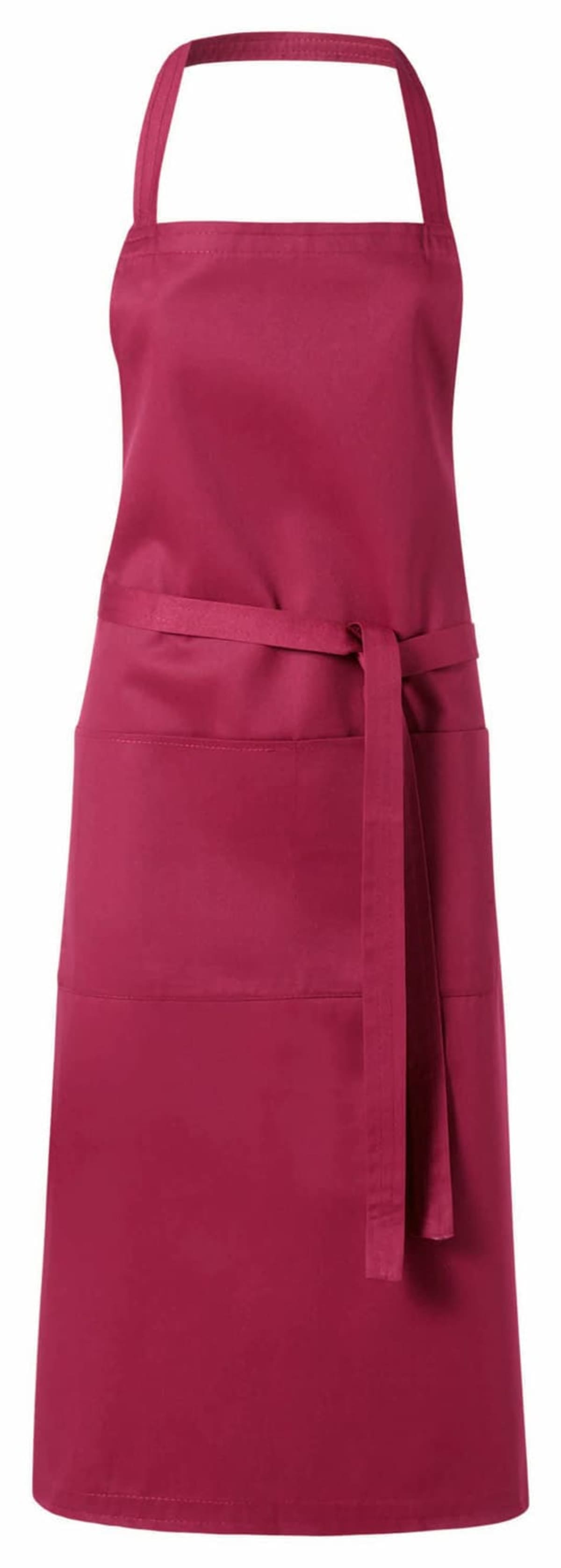 Apron large size with front pocket adjustable waist strap