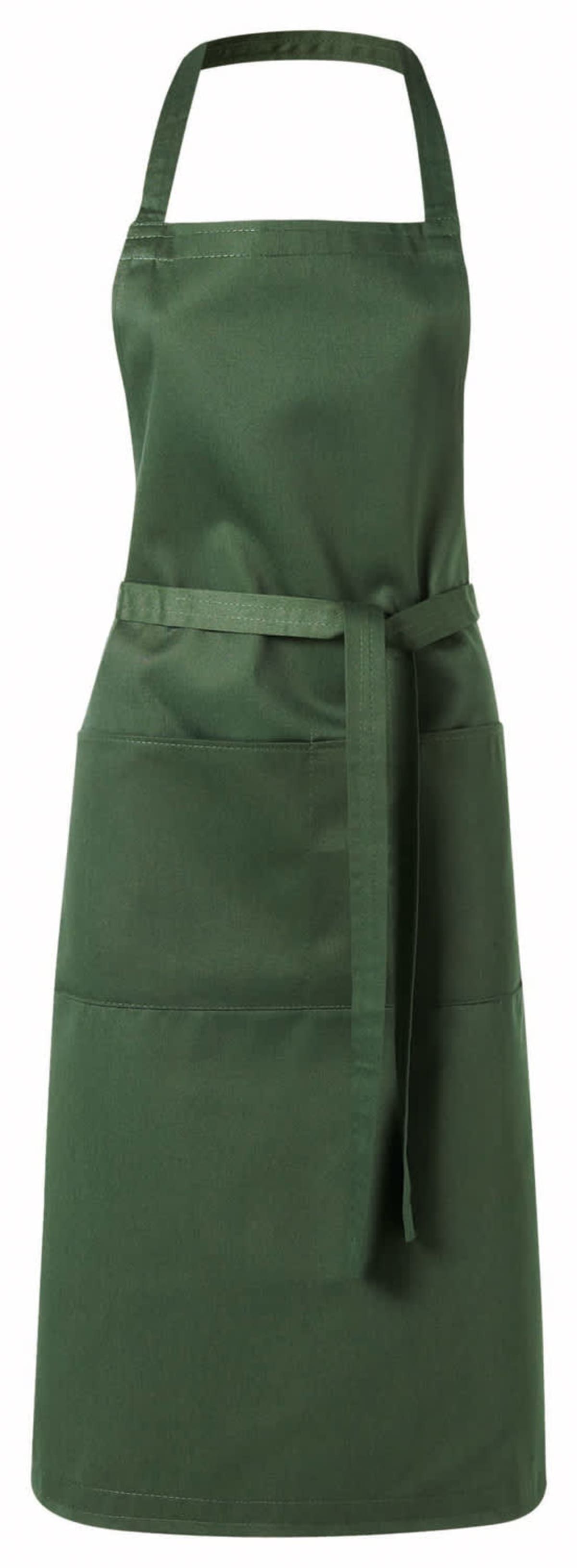 Apron large size with front pocket adjustable waist strap
