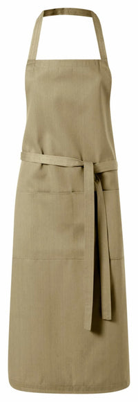 Apron large size with front pocket adjustable waist strap