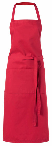 Apron large size with front pocket adjustable waist strap