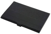 Business card holder metal holds up to 15 cards