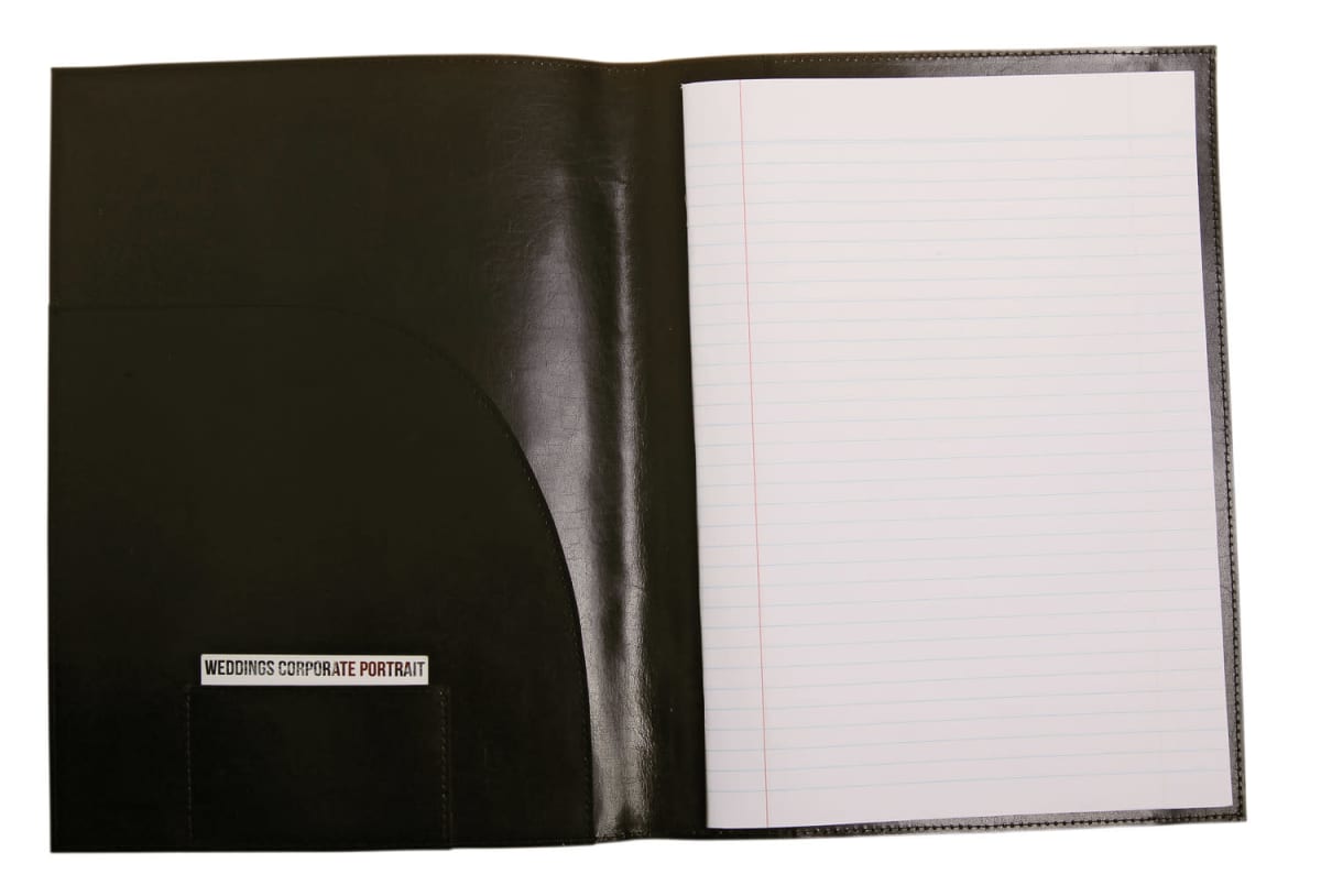 Note pad cover - bonded leather A4 size
