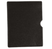 iPad slip case made from cotton and leather