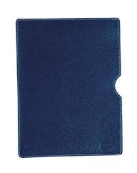 iPad slip case made from cotton and leather