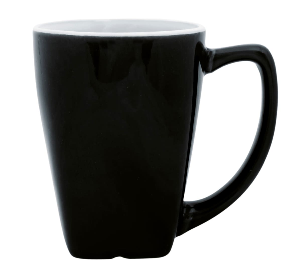 Coffee  mug 300ml square shape D handle