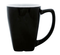 Coffee  mug 300ml square shape D handle