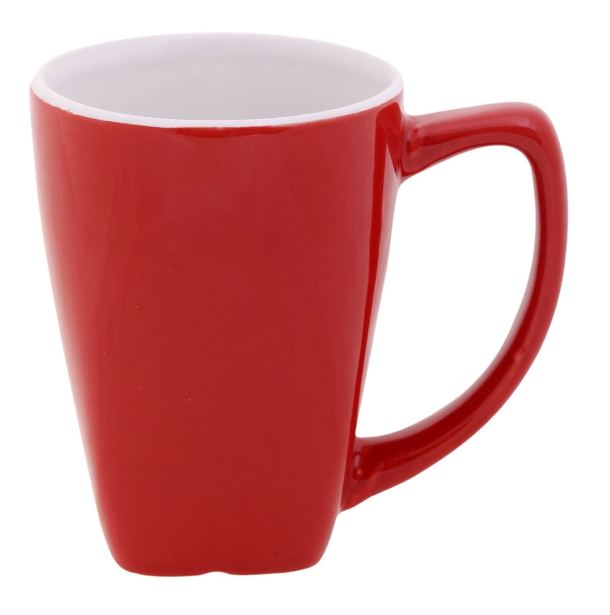 Coffee  mug 300ml square shape D handle