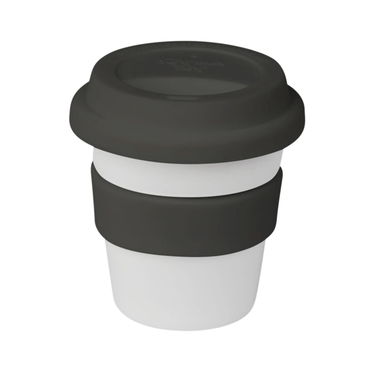 coffee cup or mug 4oz/120ml Plastic Karma Kup Piccolo Silicon Lid Reusable