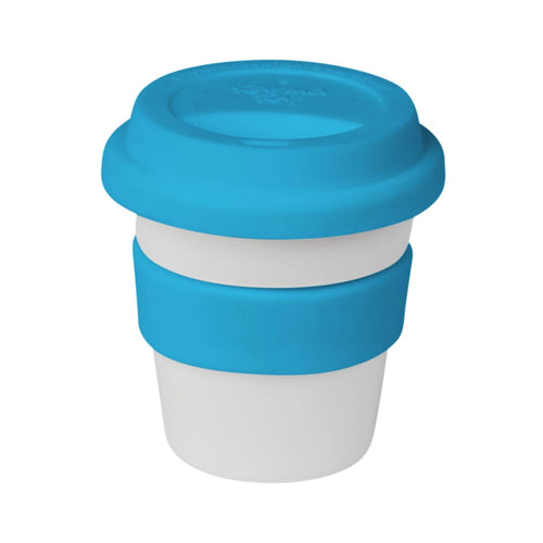 coffee cup or mug 4oz/120ml Plastic Karma Kup Piccolo Silicon Lid Reusable