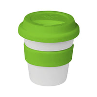 coffee cup or mug 4oz/120ml Plastic Karma Kup Piccolo Silicon Lid Reusable