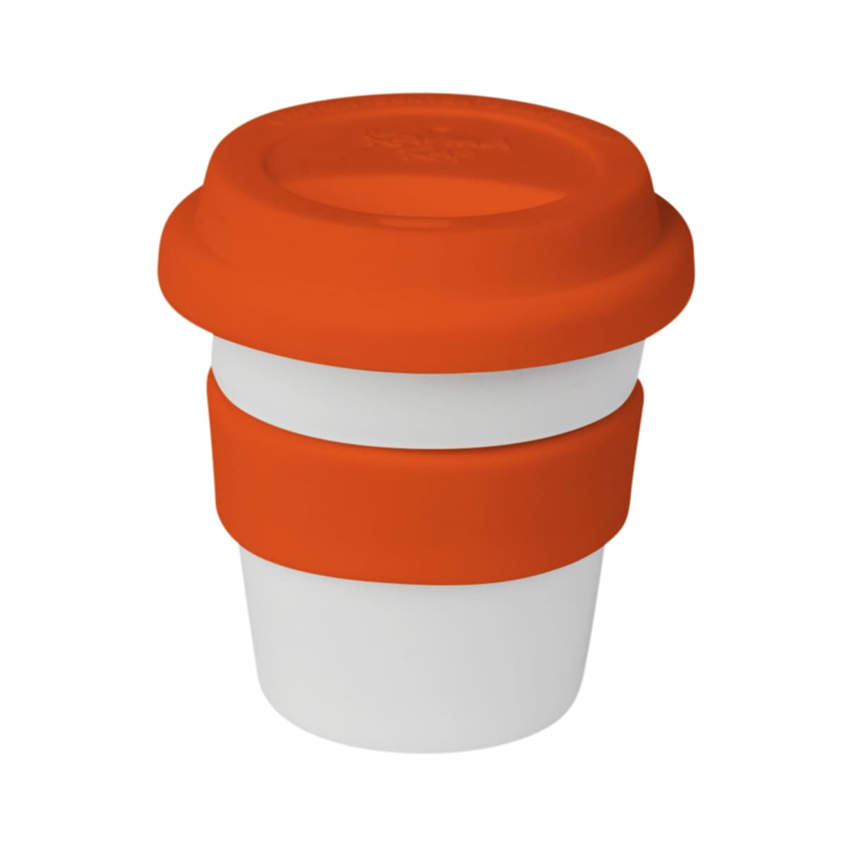 coffee cup or mug 4oz/120ml Plastic Karma Kup Piccolo Silicon Lid Reusable