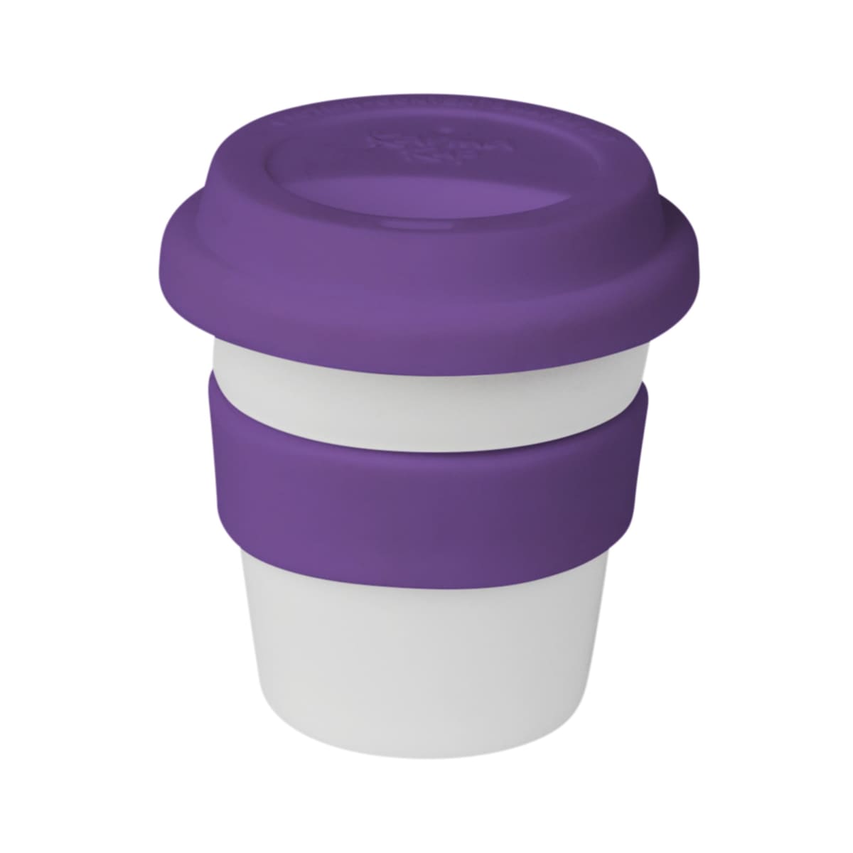 coffee cup or mug 4oz/120ml Plastic Karma Kup Piccolo Silicon Lid Reusable