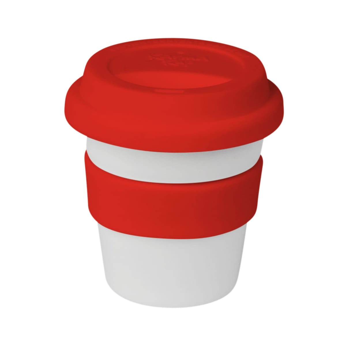 coffee cup or mug 4oz/120ml Plastic Karma Kup Piccolo Silicon Lid Reusable