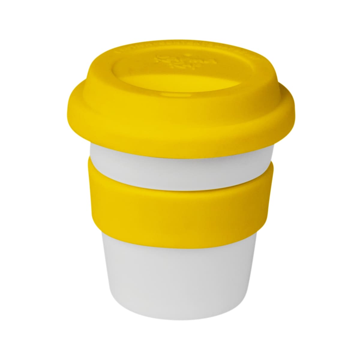coffee cup or mug 4oz/120ml Plastic Karma Kup Piccolo Silicon Lid Reusable