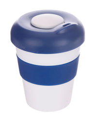 coffee cup / Mug 11oz/320ml Plastic Karma Kup Profile Lid Reusable  Eco Friendly