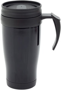 Coffee mug travel double walled 400ml capacity